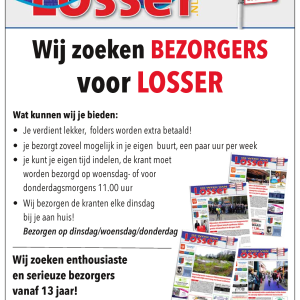 Bezorgers gezocht