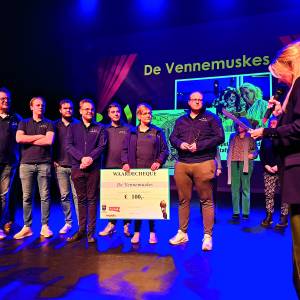 Vennemuskes winnen Publieksprijs door enthousiaste deelnemers <br />van ‘Strijd om de Stad’