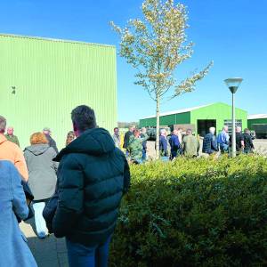 Leden ondernemersvereniging MANS Twente naar NAVO-depot in Almelo