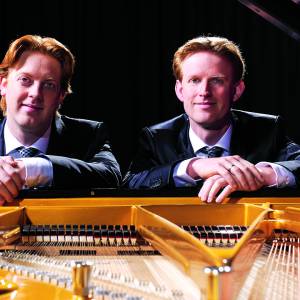 Pianoduo Martijn en Stefan Blaak in de Stiftskerk