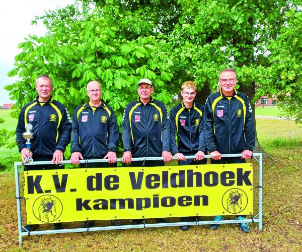 Veldhoek 7 kampioen straat 2024-2025