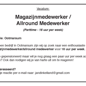 Vacature Lammerink installatie