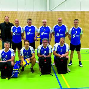 Nieuwe outfit volleybalheren VVL