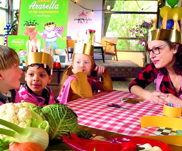 Vier Kinderboekenfeestje met Prinses Arabella in Bibliotheek Oldenzaal
