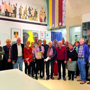 Textieltentoonstelling ‘Grenzwegen’ te Nordhorn met heel veel Denekampse inbreng