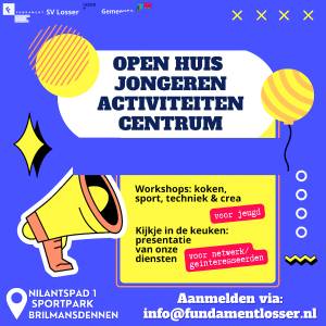 Open huis Jongeren Activiteiten Centrum