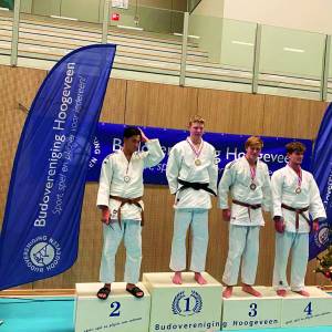 Vier medailles voor Judo Losser