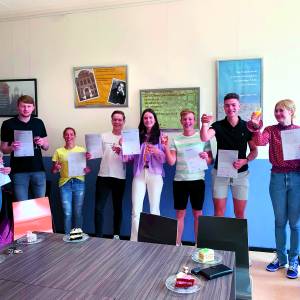 Eerste lichting Erasmus-leerlingen haalt Goethe-Zertifikat