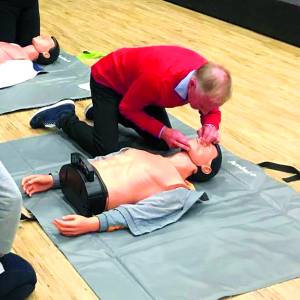 Cursus reanimatie/AED door EHBO-vereniging Denekamp