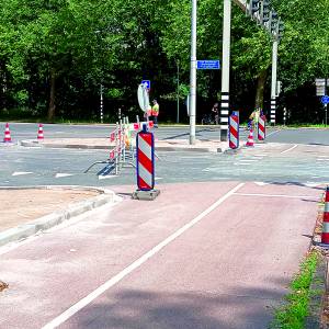 Verkeer kan bijna weer over Van Rechteren Limpurgsingel