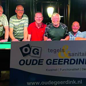 Johan Letteboer grijpt titel driebanden BOG-KOT