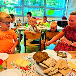 OBS De Linde op de Thij biedt leerlingen twee keer per week een gezond ontbijt aan