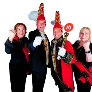 Prinswissel bij carnavalsvereniging De Pin’n: het 55e duo is bekend