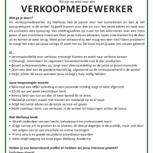 Vacature Welkoop Ootmarsum