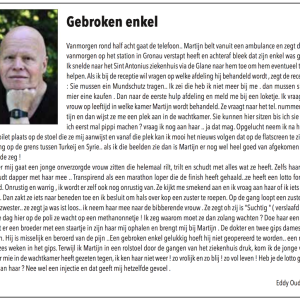 Column Eddy Oude Voshaar week 7