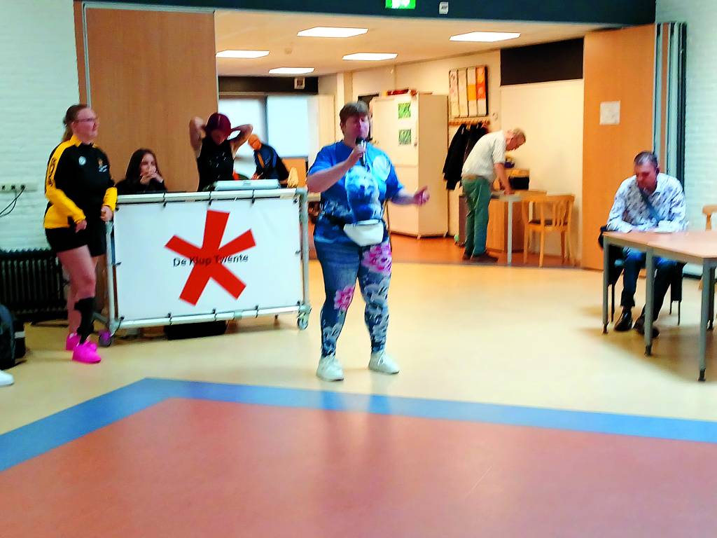 Playbacken stond ook op het programma.