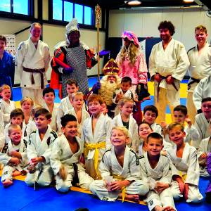 Sint bezoekt judoka’s
