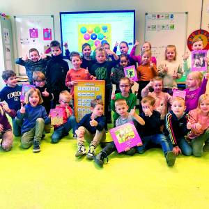 Letterfeest bij Mariaschool in Vasse