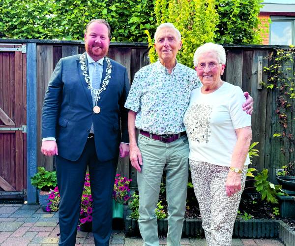 Echtpaar Veger 65 jaar getrouwd