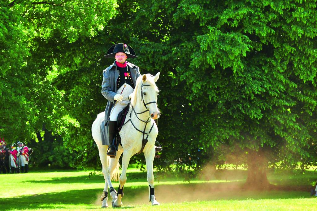Napoleon tijdens het Historisch Festival Almelo. Foto: P. van Gessel