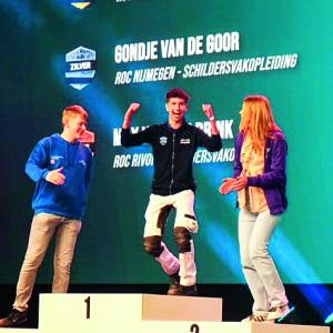 Stef Olimulder uitgeroepen tot Nederlands Kampioen schilderen