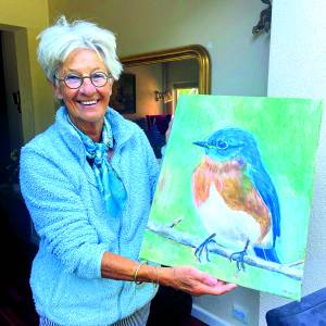 Van keukentafel tot kunstwerk: Ine uit Oldenzaal hervond haar creativiteit