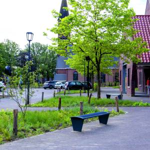 Centrumplein in De Lutte vernieuwd en klaar voor de toekomst