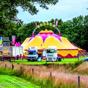 Hooggeëerd publiek... het circus komt!