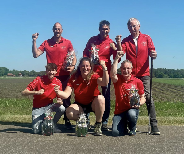 KV Kleine David 1 kampioen in de 4e klasse