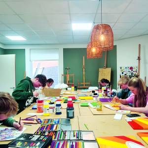 Nieuwe Kunstroute: Jongerenatelier in Sociaal Cultureel Centrum Willemien