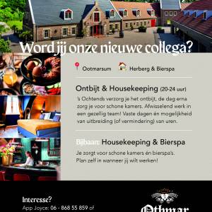 Vacature Othmar herberg & bierspa