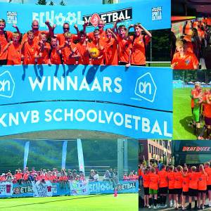 Voetbalteam De Zevenster vierde van Nederland!