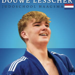 Douwe Lesscher naar EK judo