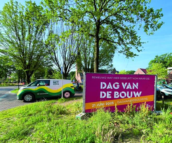 Bouwen aan De Lutte opent de bouwplaats Beatrixstraat voor publiek op zaterdag 21 juni
