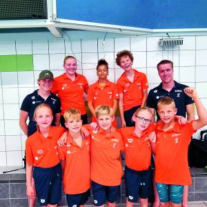 Minioren De Dinkel in de Overijsselse Finalewedstrijd