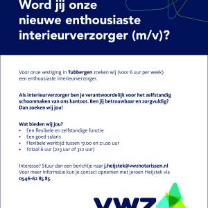 Vacature VWZ notarissen