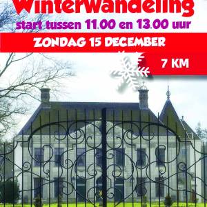 Winterwandeling met hapjes en drankje