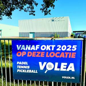 VOLEA Tubbergen groeit: nieuw indoor racketcentrum met padel, tennis én pickleball