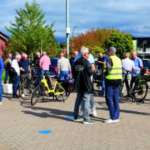 Oald Stars op de fiets