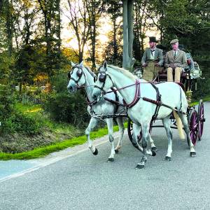 Verlichte koetsentocht door Ootmarsum