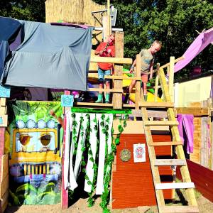 Veel mooie hutten bij Houtdorp Albergen