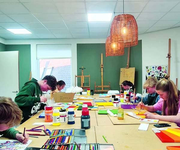 Nieuwe Kunstroute: Jongerenatelier in Sociaal Cultureel Centrum Willemien