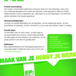 Vacature EP Molendijk