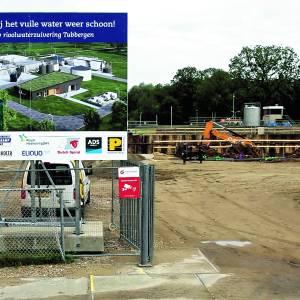 Werkzaamheden nieuwbouw zuivering Tubbergen