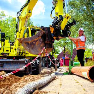 Laatste buis gelegd: project ‘Bouwen aan De Lutte’ nadert voltooiing