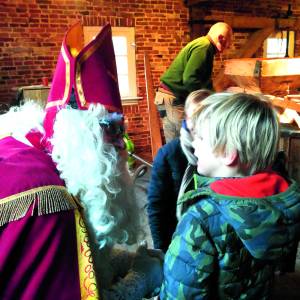 Sinterklaasfeest en maalzondag in Watermolen Frans