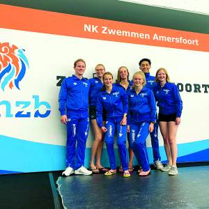 Yke Groener drievoudig Nederlands Kampioen lange baan zwemmen