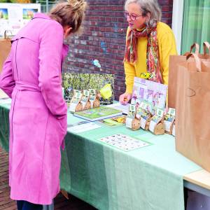 Tuinen Oldenzaal en Losser oase voor vlinders en bijen met actie Groene Loper