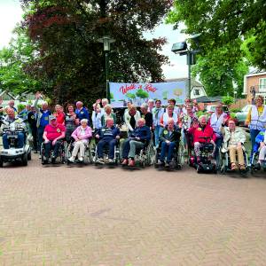 75 jaar Zonnebloem met Walk ’n Roll wandeling in Vasse