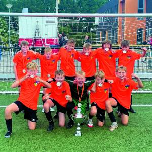 Jongens Zevenster naar NK Schoolvoetbal in Zeist